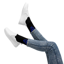 Load image into Gallery viewer, Legend Legacy Black &amp; Royal Blue Socks
