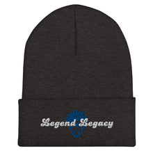 Load image into Gallery viewer, Legend Legacy Royal Blue &amp; White Cuffed Beanie
